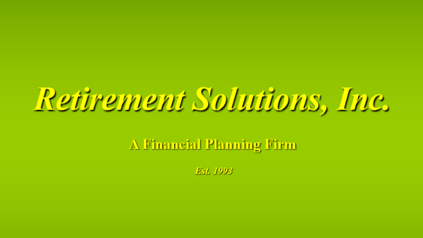 Retirement Solutions, Inc.